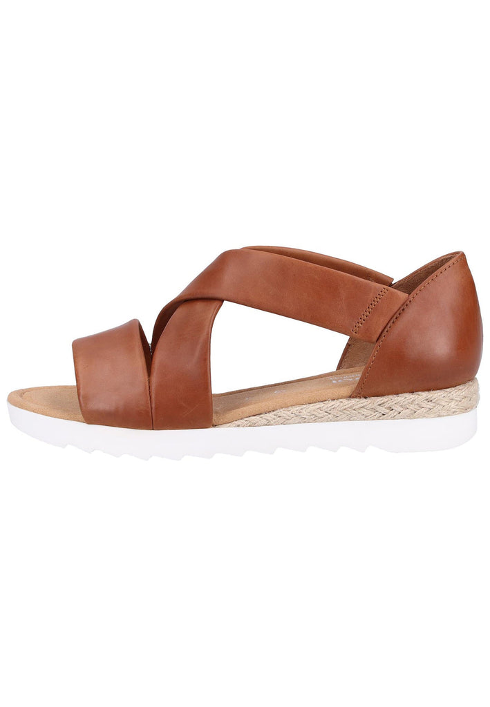 Gabor Sandalen Leder Braun - surf4shoes