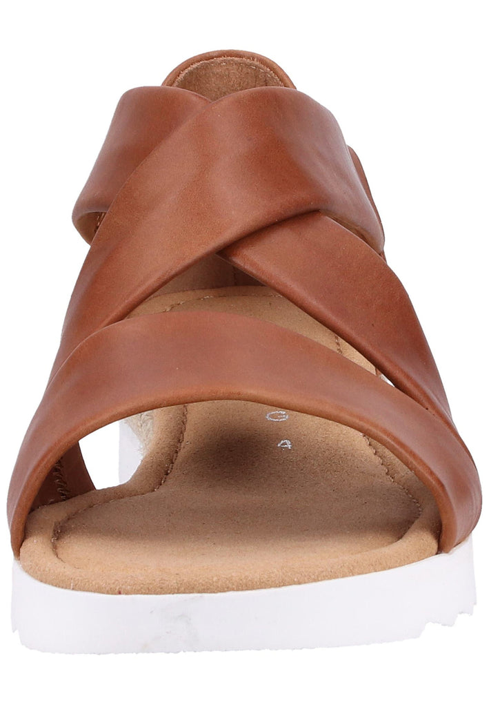 Gabor Sandalen Leder Braun - surf4shoes