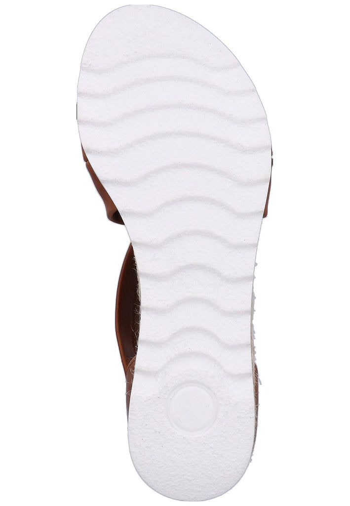 Gabor Sandalen Leder Braun - surf4shoes