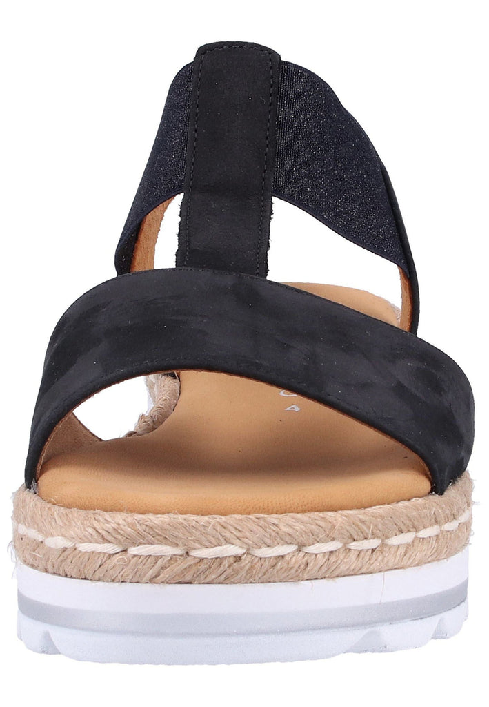 Gabor Sandalen Nubukleder Dunkelblau - surf4shoes