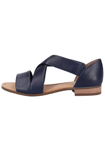 Gabor Sandalen Glattleder Dunkelblau - surf4shoes
