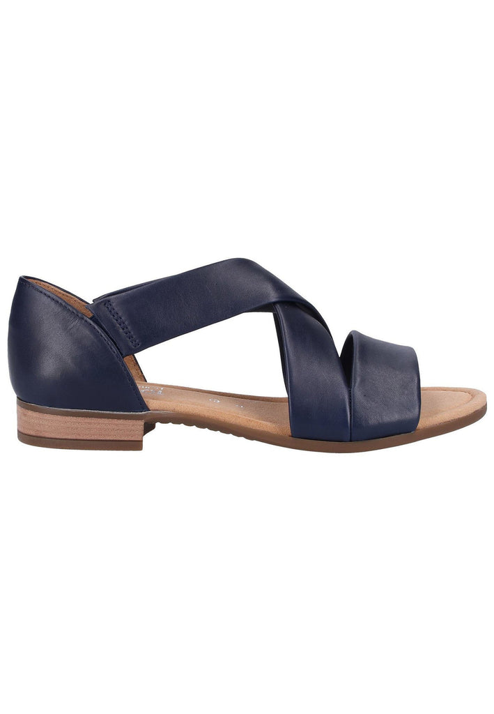 Gabor Sandalen Glattleder Dunkelblau - surf4shoes