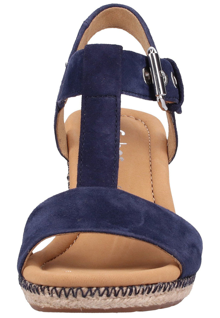 Gabor Sandalen Textil Dunkelblau - surf4shoes