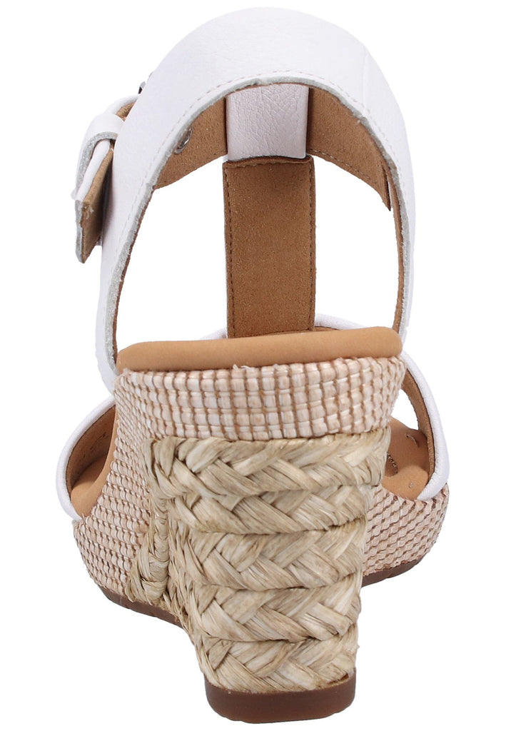 Gabor Sandalen Leder Weiß - surf4shoes