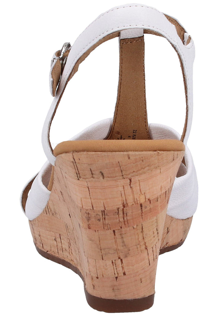 Gabor Sandalen Leder Weiß - surf4shoes