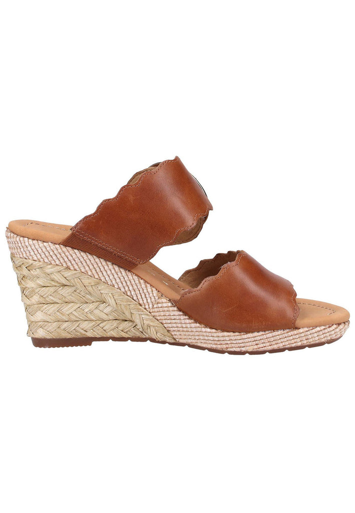 Gabor Pantoletten Leder Braun - surf4shoes