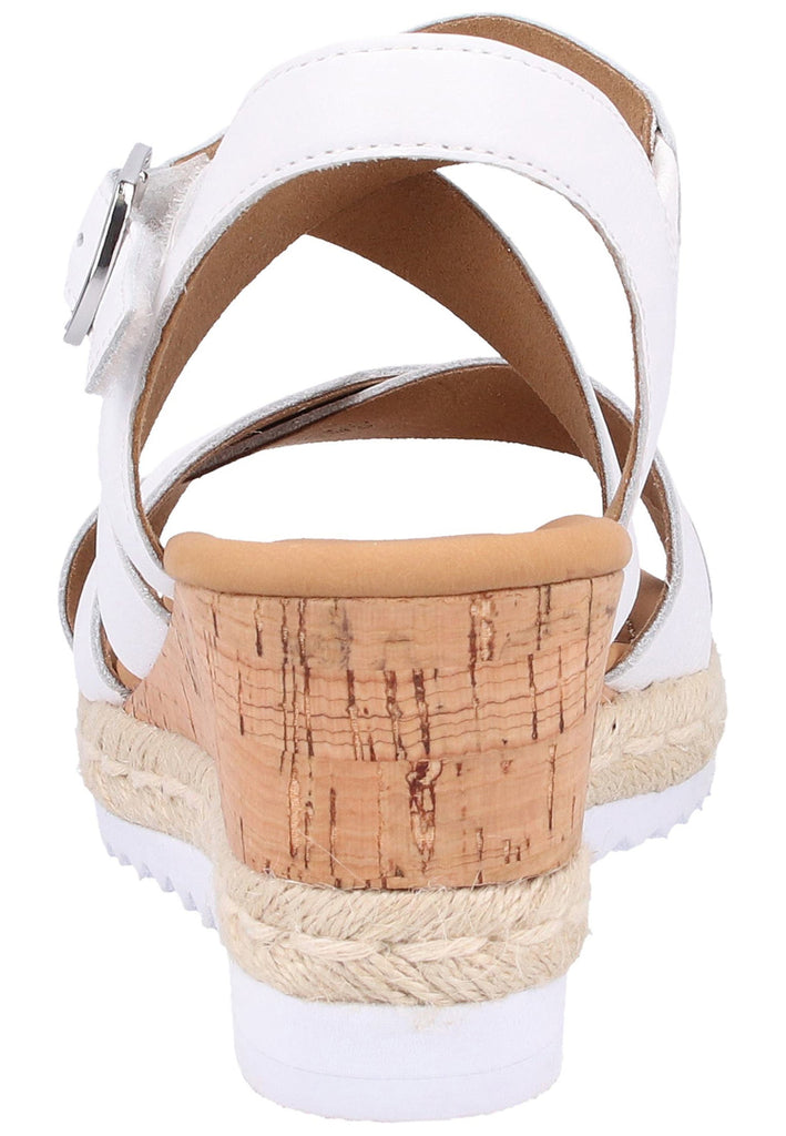 Gabor Sandalen Leder Weiß - surf4shoes