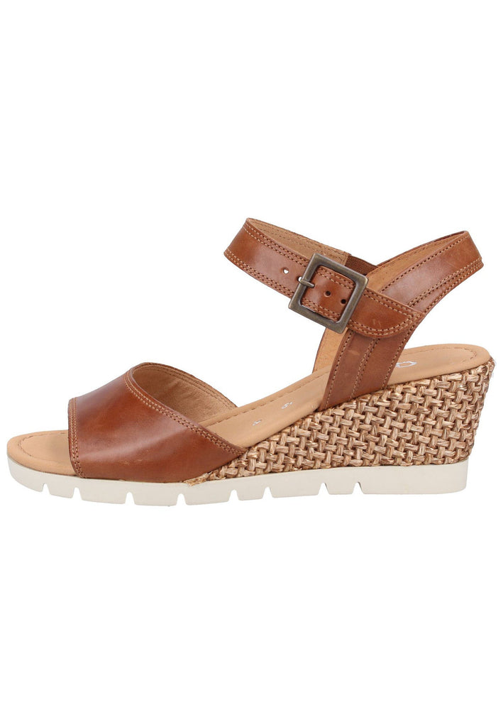 Gabor Sandalen Leder Braun - surf4shoes