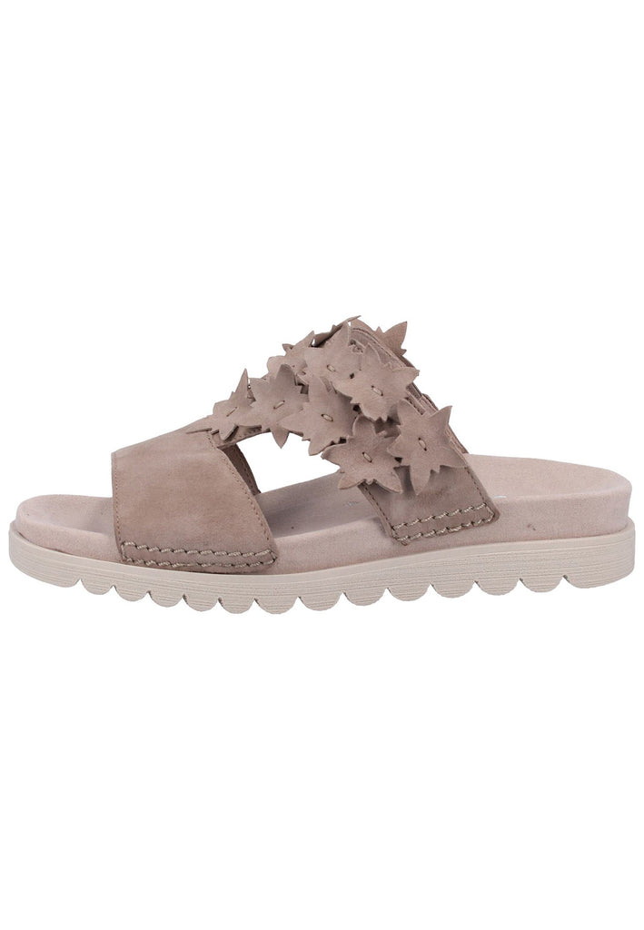 Gabor Pantoletten Leder Braun - surf4shoes