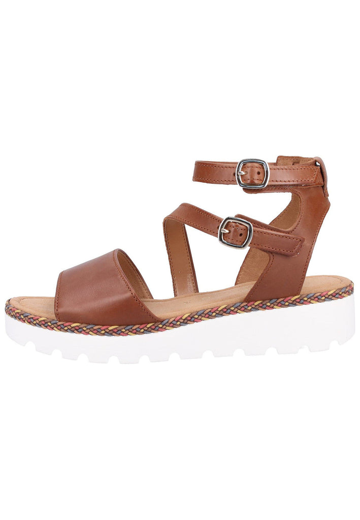 Gabor Sandalen Glattleder Braun - surf4shoes