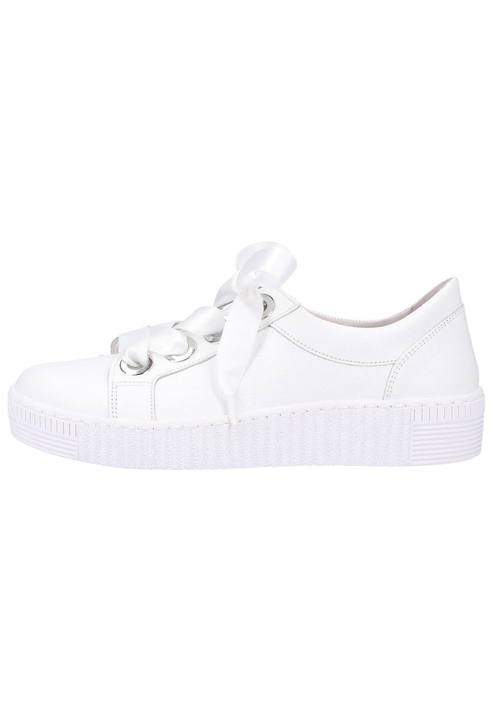 Gabor Sneaker Leder Weiß - surf4shoes