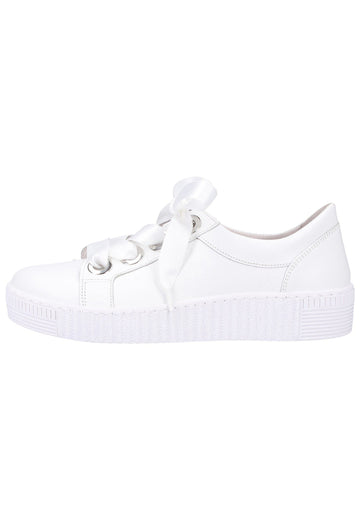 Gabor Sneaker Leder Weiß - surf4shoes