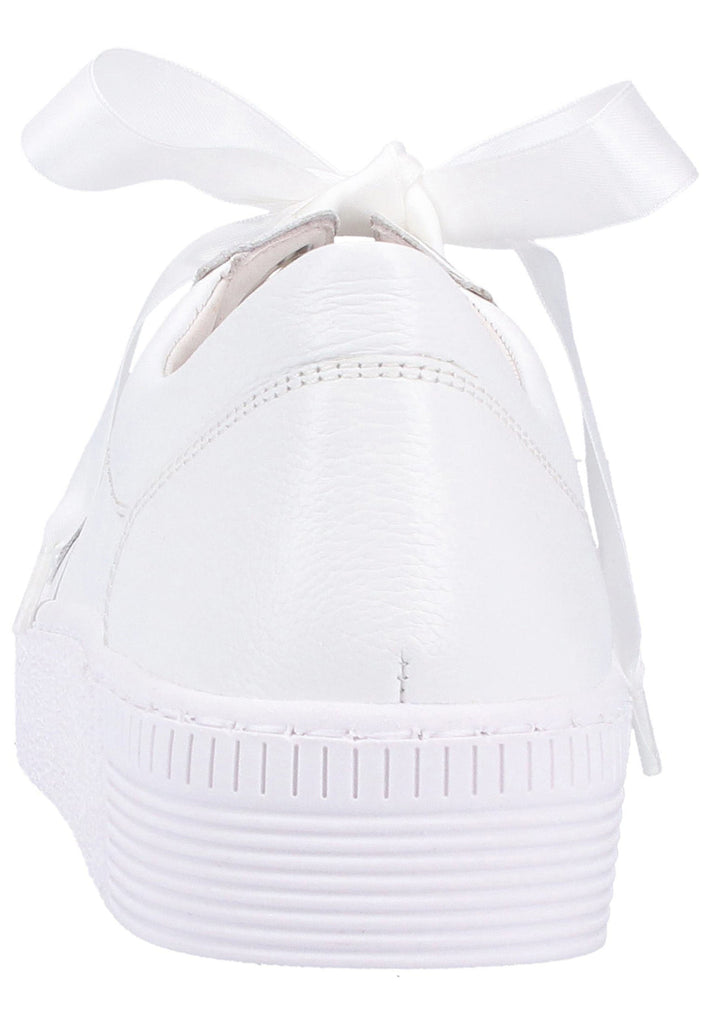 Gabor Sneaker Leder Weiß - surf4shoes