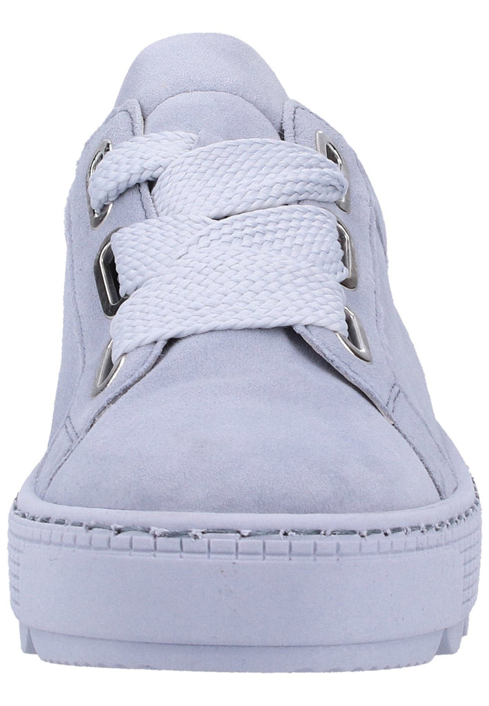 Gabor Sneaker Leder Blau - surf4shoes