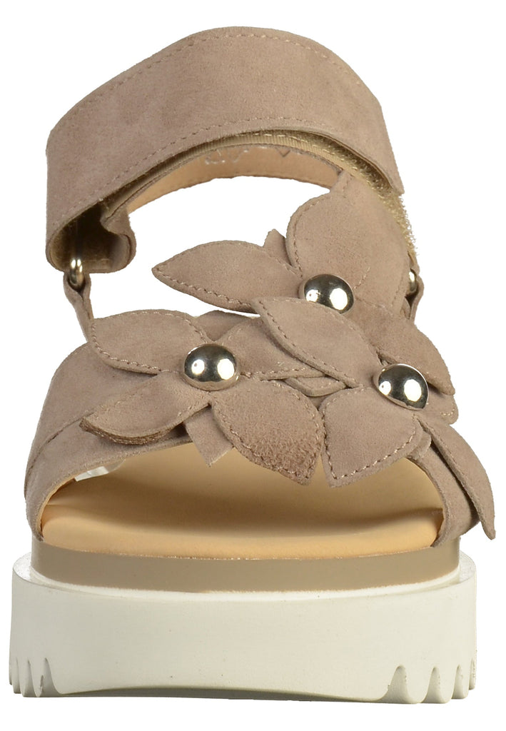 Gabor Sandalen Leder Beige - surf4shoes