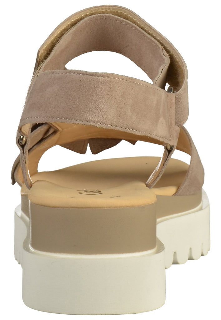 Gabor Sandalen Leder Beige - surf4shoes
