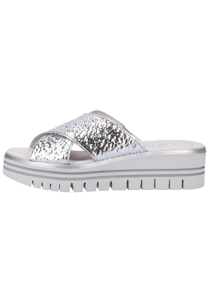 Gabor Pantoletten Leder Weiß - surf4shoes