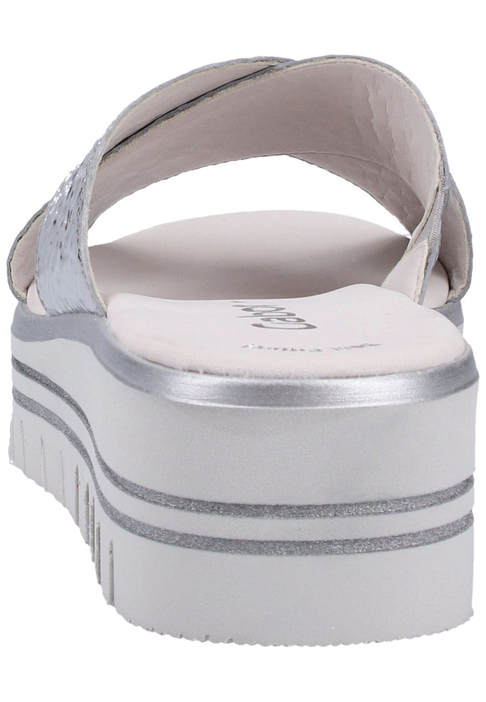 Gabor Pantoletten Leder Weiß - surf4shoes