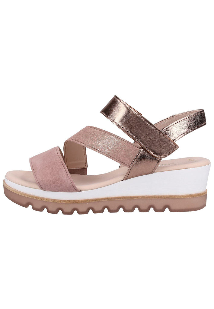 Gabor Sandalen Leder Rosa - surf4shoes