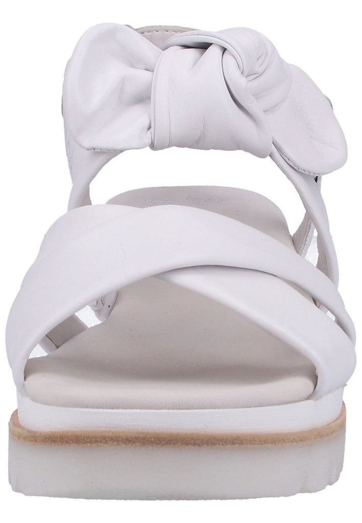 Gabor Sandalen Glattleder Weiß - surf4shoes