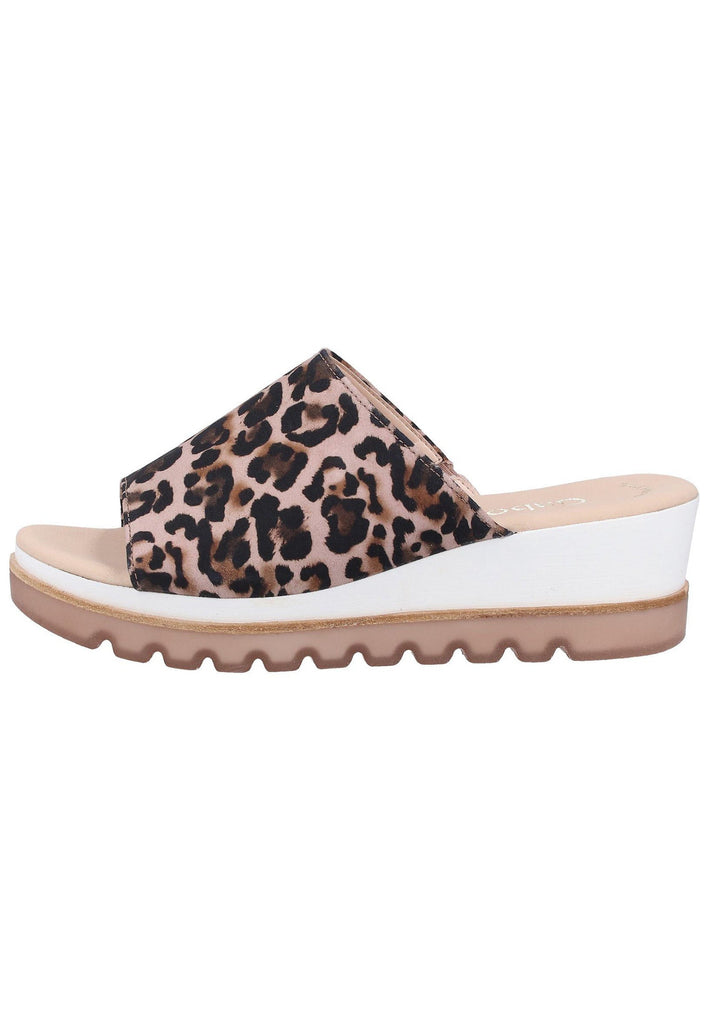 Gabor Pantoletten Leder Rosa - surf4shoes
