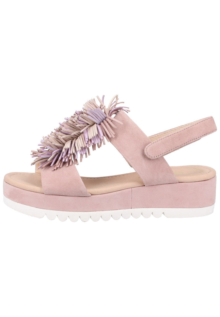 Gabor Sandalen Leder Rosa - surf4shoes