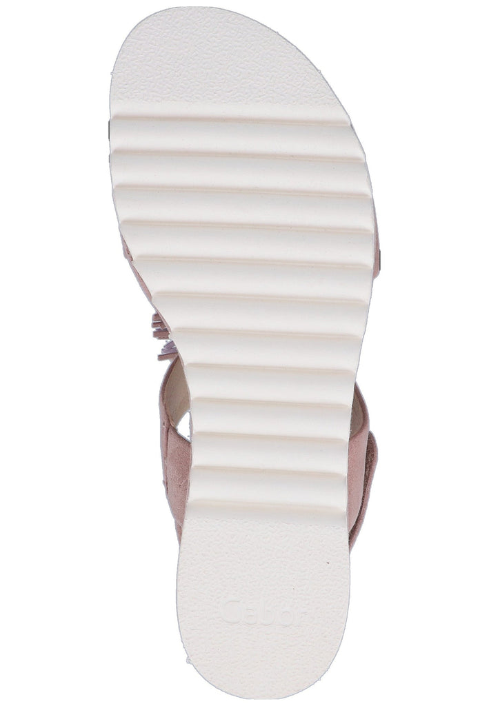 Gabor Sandalen Leder Rosa - surf4shoes