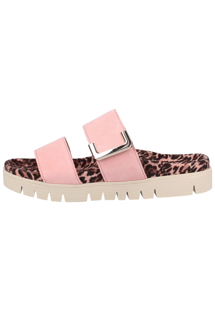 Gabor Pantoletten Leder Rosa - surf4shoes