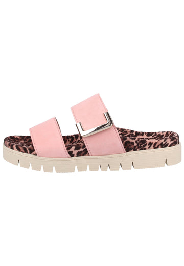 Gabor Pantoletten Leder Rosa - surf4shoes