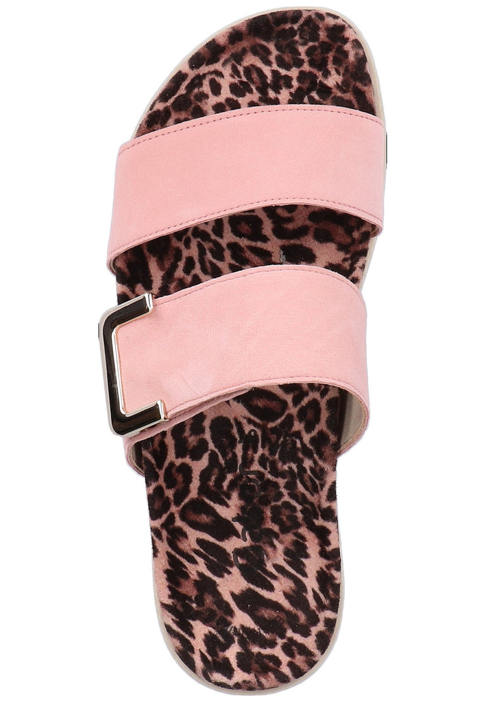 Gabor Pantoletten Leder Rosa - surf4shoes