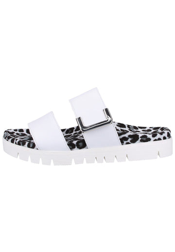 Gabor Pantoletten Nappaleder Weiß - surf4shoes