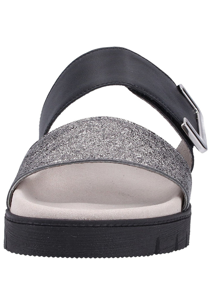 Gabor Pantoletten Nappaleder Schwarz - surf4shoes