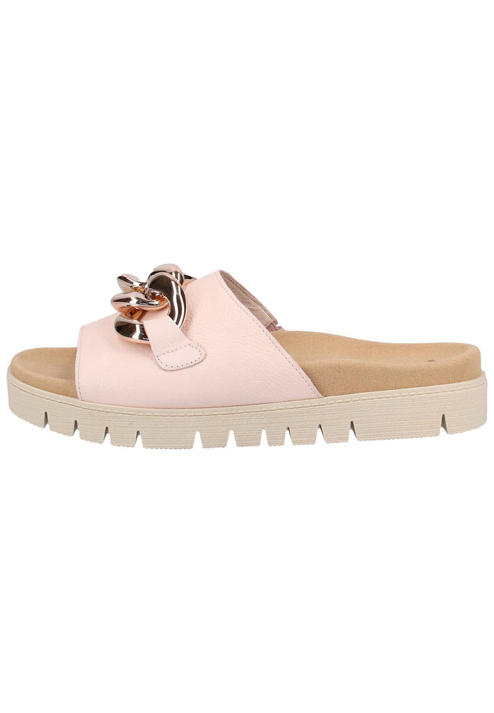 Gabor Pantoletten Leder Rosa - surf4shoes