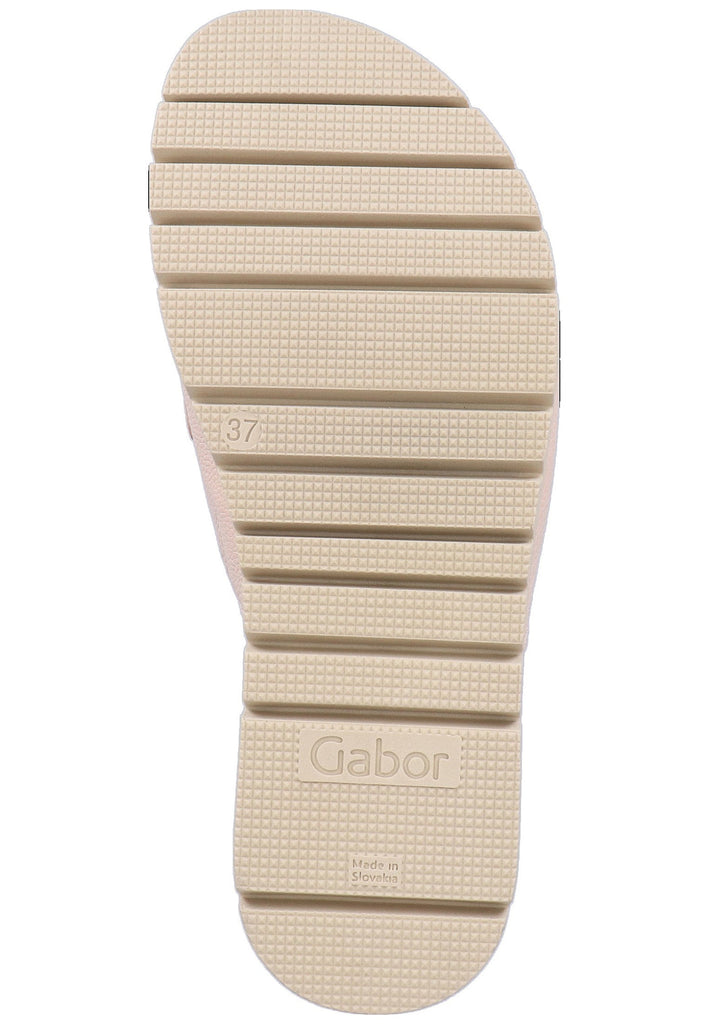 Gabor Pantoletten Leder Rosa - surf4shoes