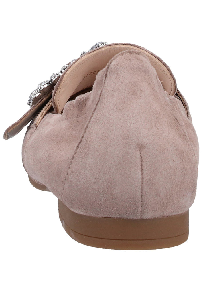 Gabor Slipper Leder Beige - surf4shoes