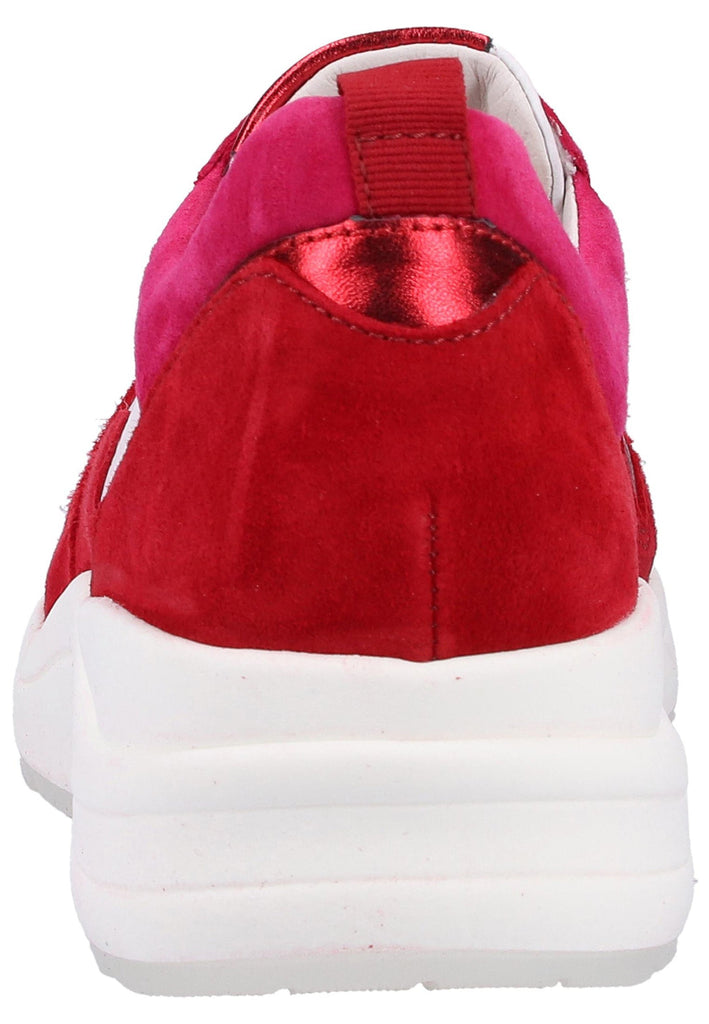 Gabor Sneaker Veloursleder Rot - surf4shoes