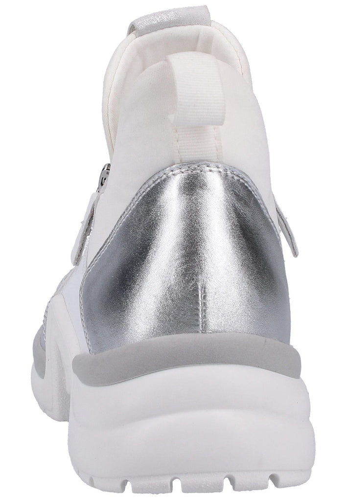 Gabor Sneaker Leder Silber - surf4shoes