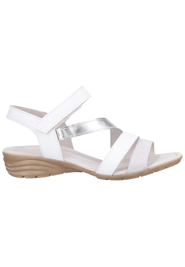 Gabor Sandalen Leder Weiß - surf4shoes