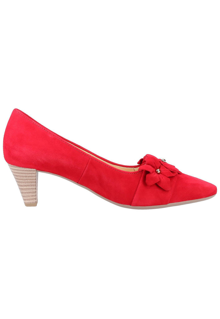 Gabor Pumps Leder Rot - surf4shoes