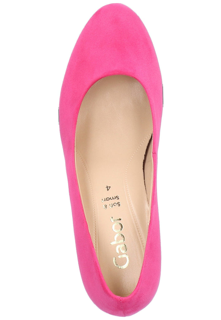 Gabor Pumps Lederimitat Rot - surf4shoes