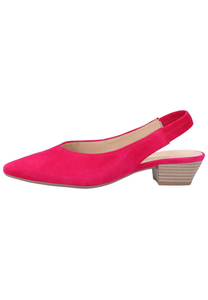 Gabor Pumps Leder Rot - surf4shoes