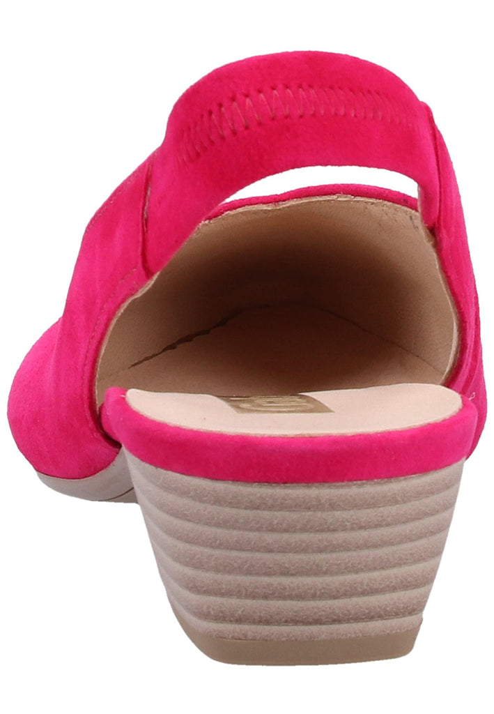 Gabor Pumps Leder Rot - surf4shoes