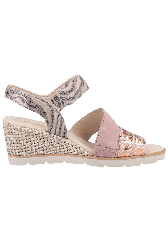 Gabor Sandalen Leder Rosa - surf4shoes