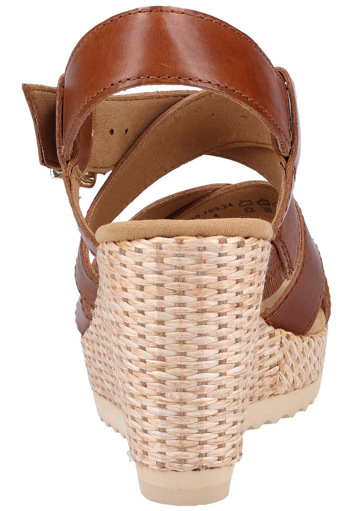 Gabor Sandalen Leder Braun - surf4shoes