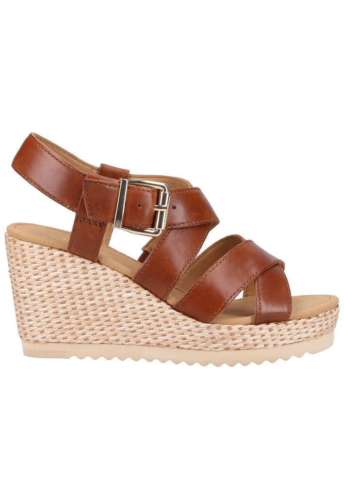 Gabor Sandalen Leder Braun - surf4shoes