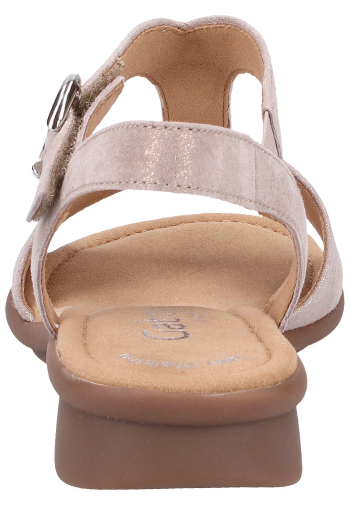 Gabor Sandalen Leder Beige - surf4shoes