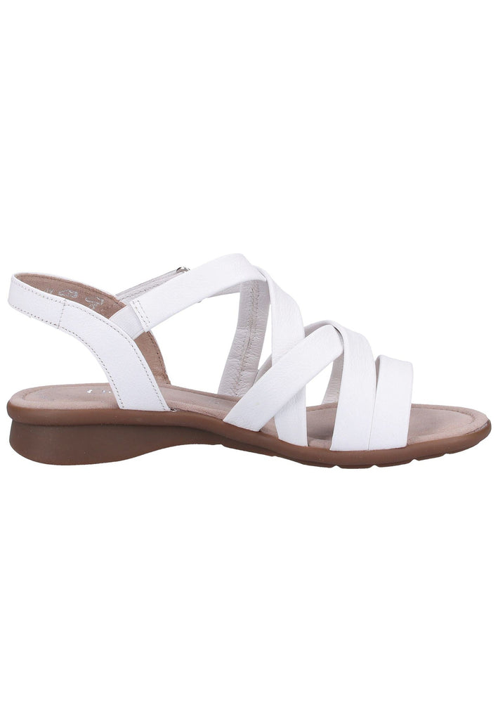 Gabor Sandalen Leder Weiß - surf4shoes
