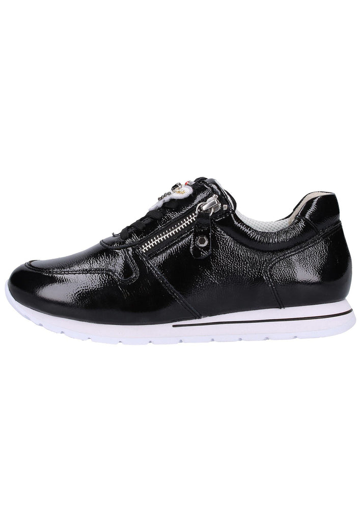Gabor Sneaker Lederimitat Schwarz - surf4shoes