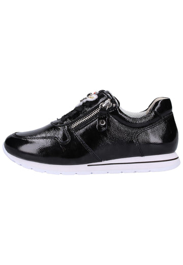 Gabor Sneaker Lederimitat Schwarz - surf4shoes