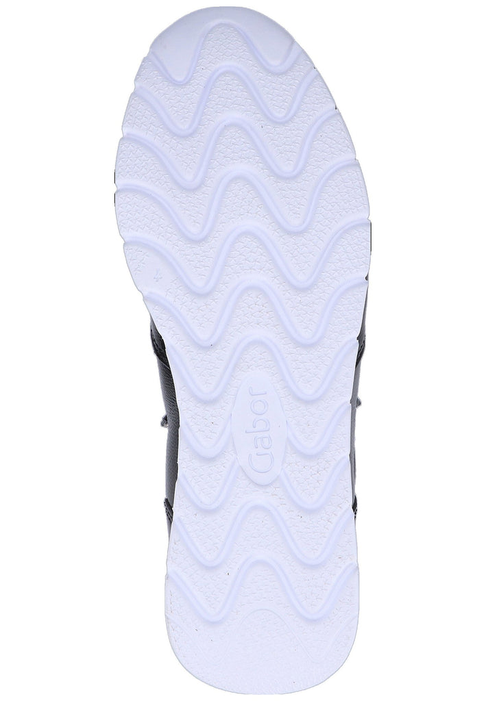 Gabor Sneaker Lederimitat Schwarz - surf4shoes